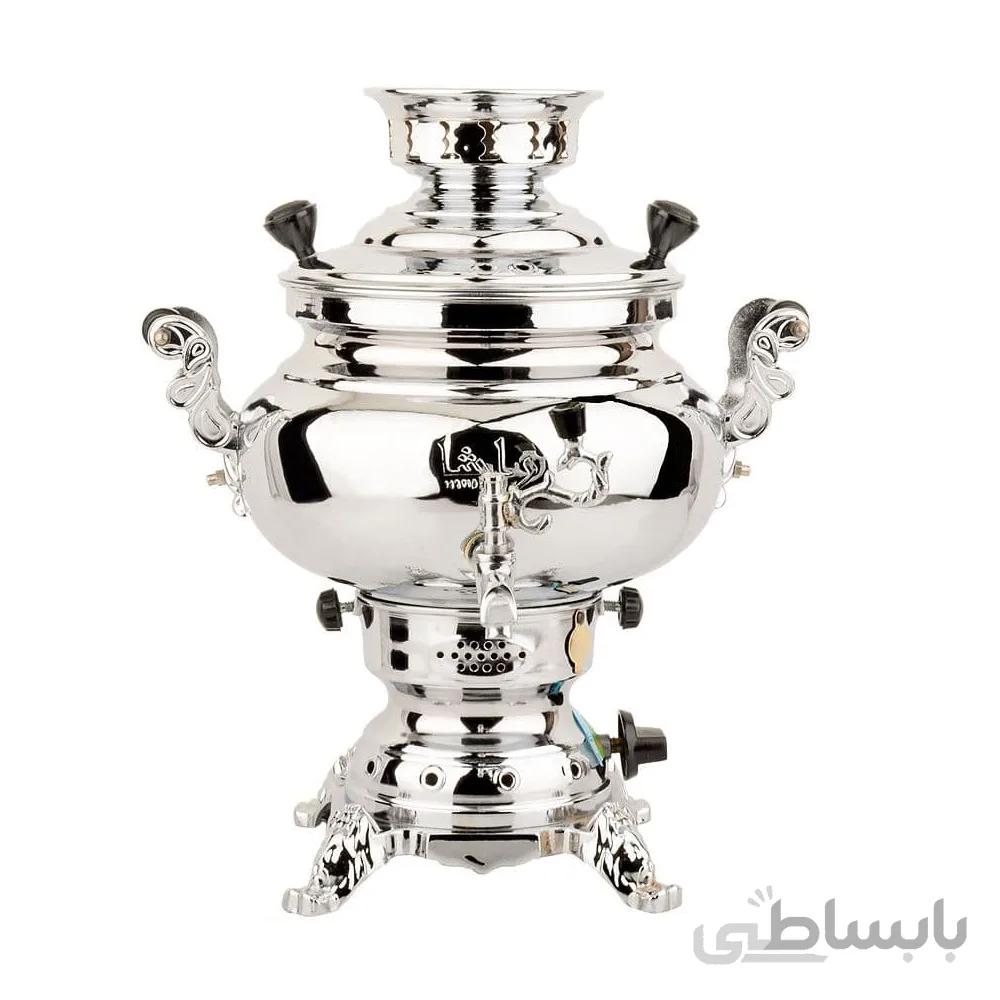 سماور گازی راشا مدل رهان ساده (6 لیتری) ا rasha samovar mod : rahan simple 6.lit
