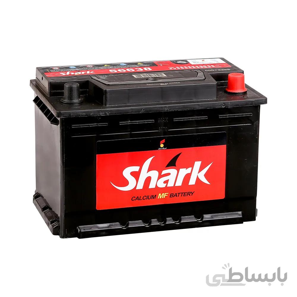 باتری خودرو 60 آمپر شارک - Shark Battery 60AH