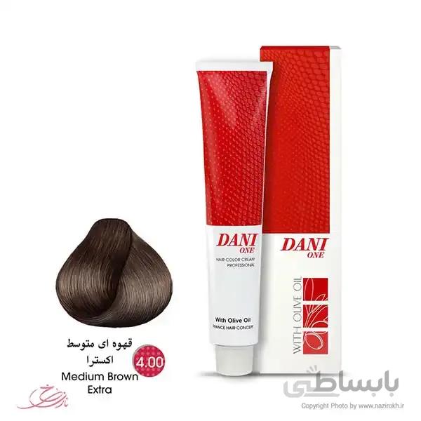 رنگ مو دنی وان سری طبیعی اکسترا حجم 100 میلی لیتر