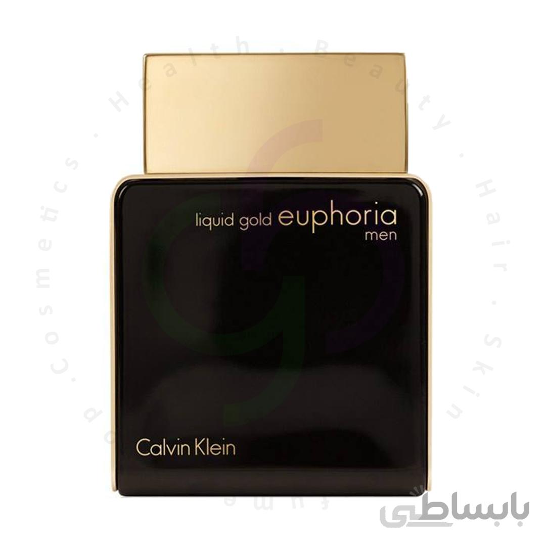 عطر سی کی ایفوریا لیکویید گلد مردانه