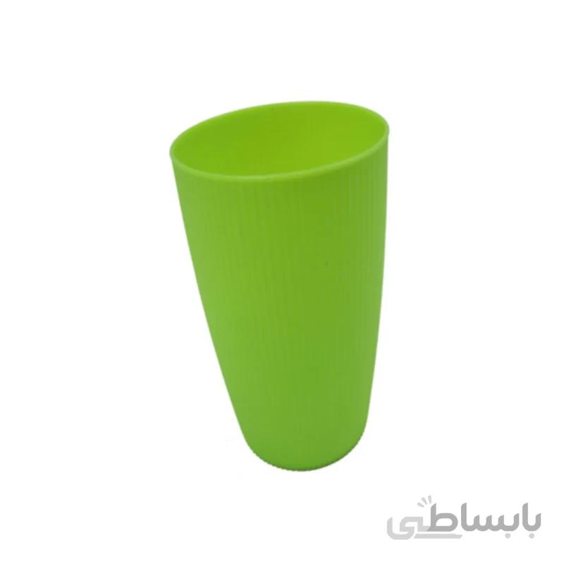 لیوان پلاستیکی رنگی بسته 5 عددی
