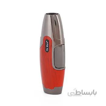 فندک اتمی تک شعله طرح چوب یا نوو