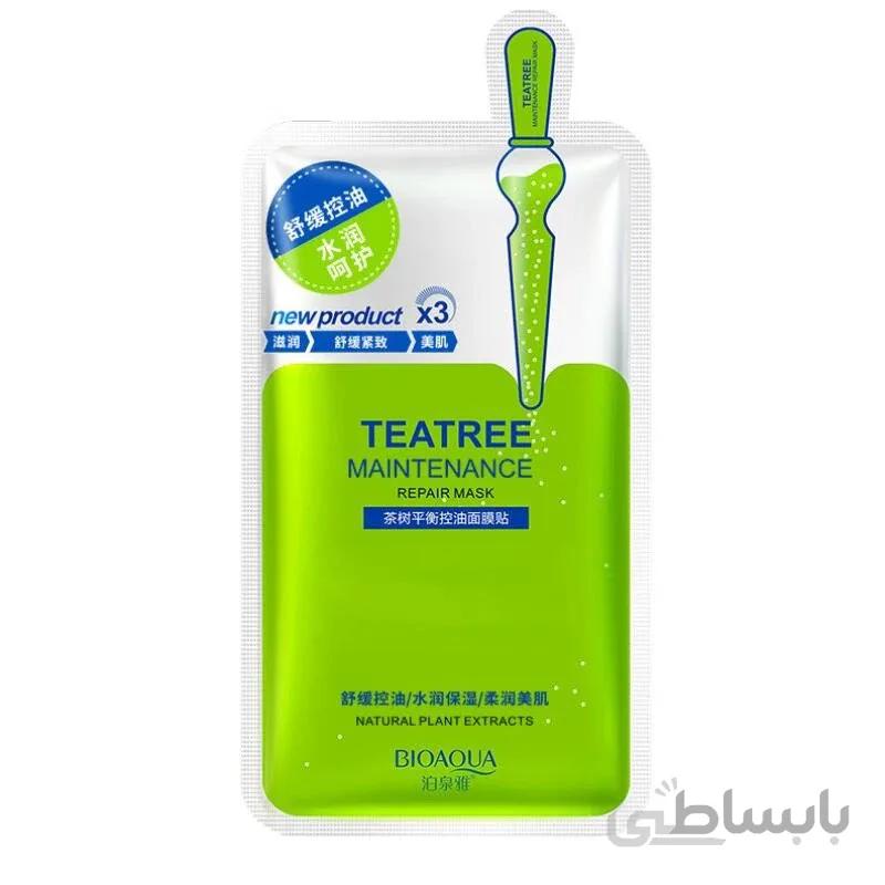 ماسک ورقه ای صورت درخت چای بیوآکوا