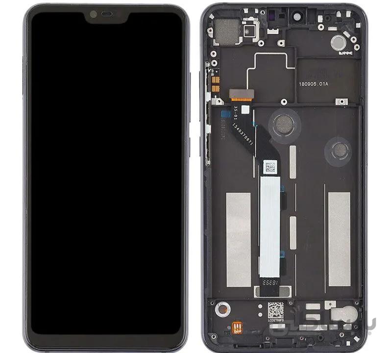 تاچ و ال سی دی گوشی شیائومی می 8 لایت با فریم LCD XIAOMI MI 8 LITE WITH FRAME