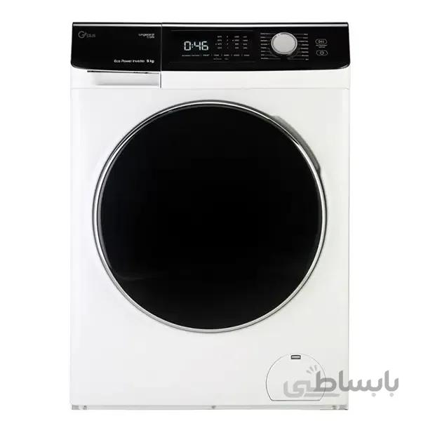 ماشین لباسشویی جی پلاس 9 کیلویی مدل K9540W ا Gplus GWM-K9540W Washing Machine