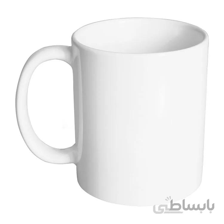لیوان (ماگ) سفید قابل چاپ ا Printable white mug