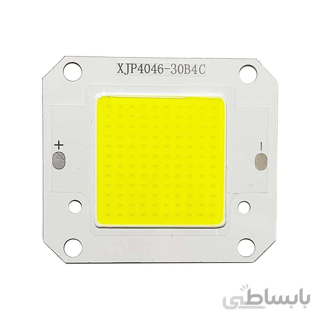 ال ای دی COB پروژکتوری 50 وات 12 ولت سفید مهتابی مدل 30B4C