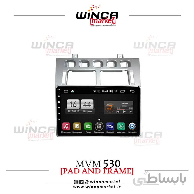 مانیتور اندروید فابریک ام وی ام 530 وینکا سری اس 170 پلاس تی ال TL855