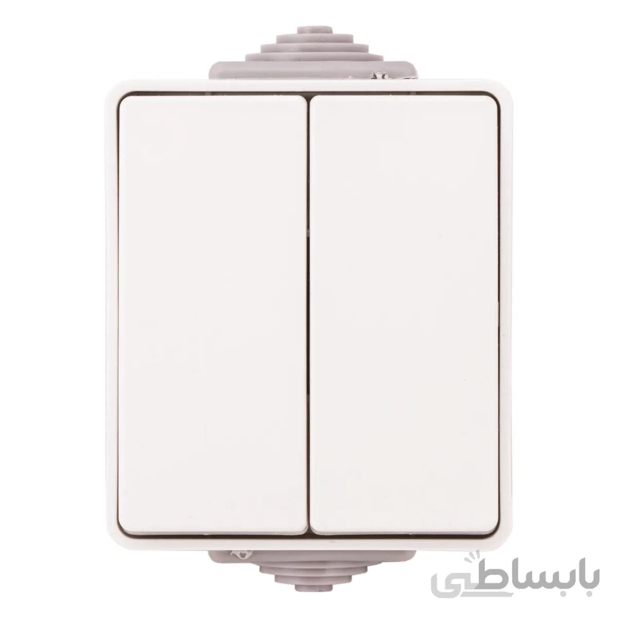 کلید دوپل روکار تیراژه مدل P51