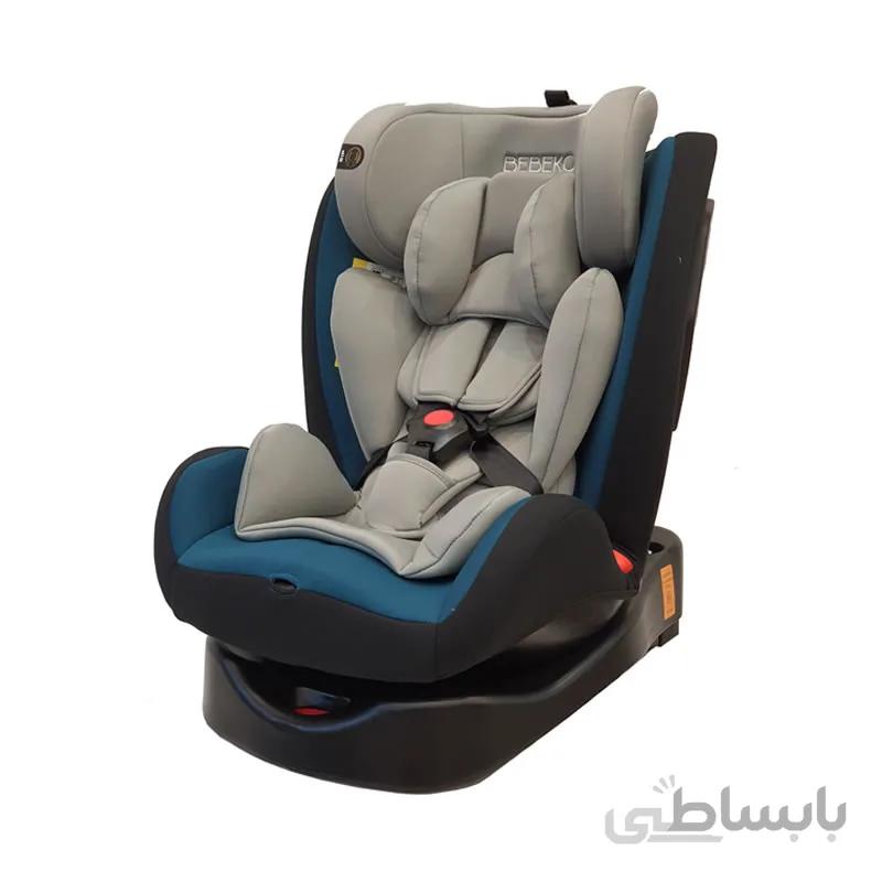صندلی ماشین 360 درجه مدل Ks03 مشکی سبز Bebeko