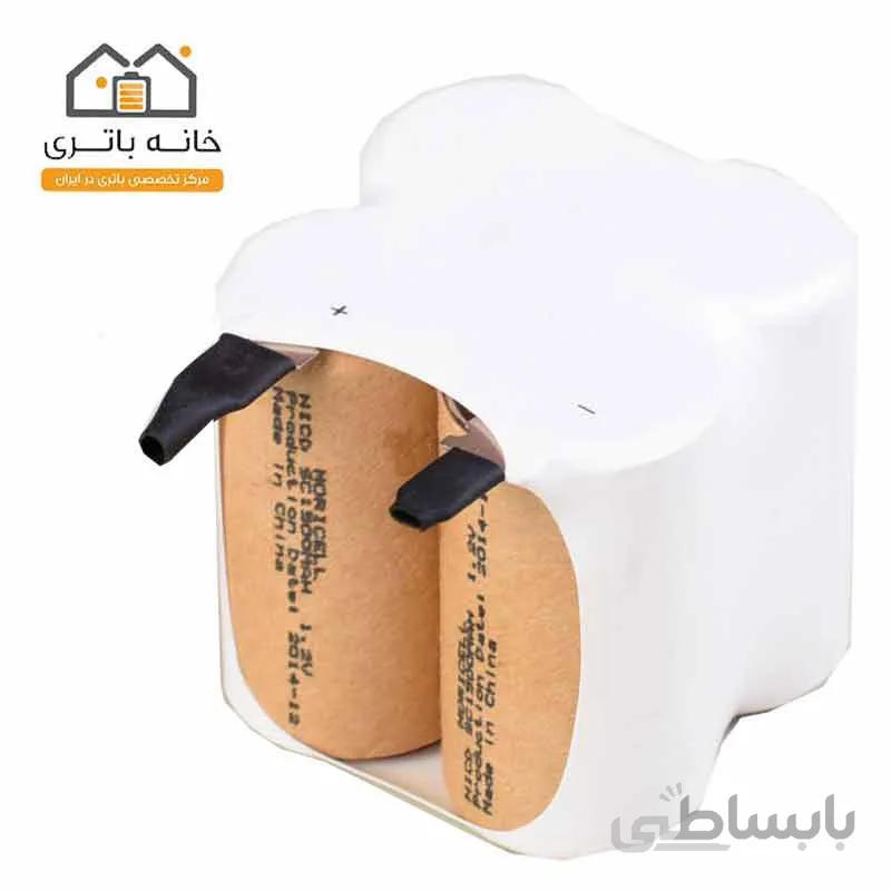 باتری جاروشارژی مولینکس 4.8 ولت 1500 میلی آمپر