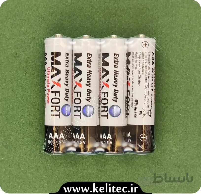 باتری نیم قلمی شیرینگ مکس فورت - MAXFORT