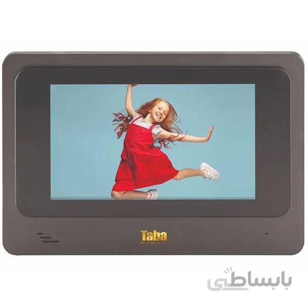 مانیتور درب بازکن تصویری رنگی 7 اینچ تابا - صفحه لمسی TVD-4070