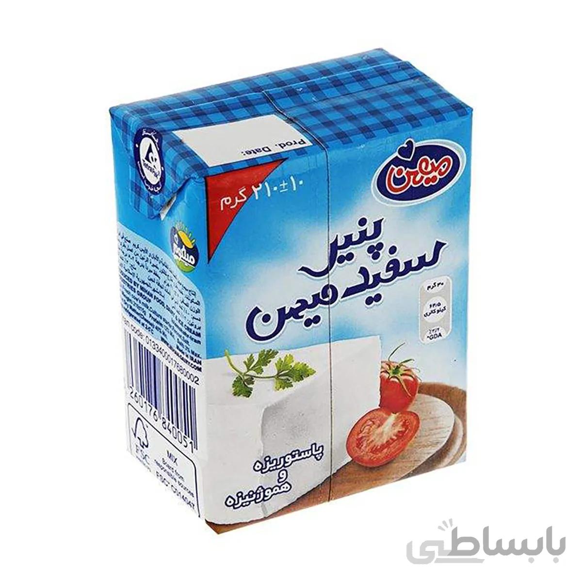 پنیر 210 گرمی تتراپک میهن باکس 21 عددی