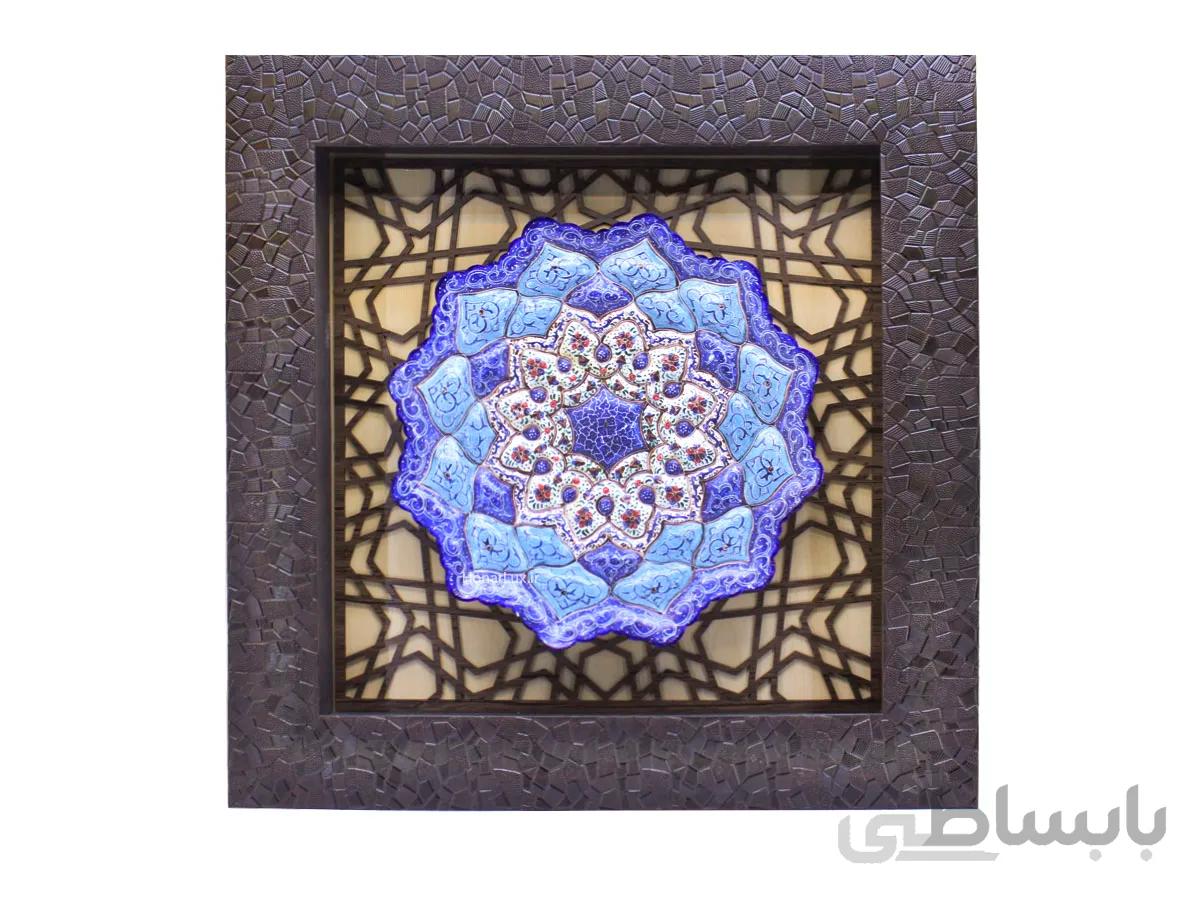 قاب میناکاری طرح مشبک مدل لوکس