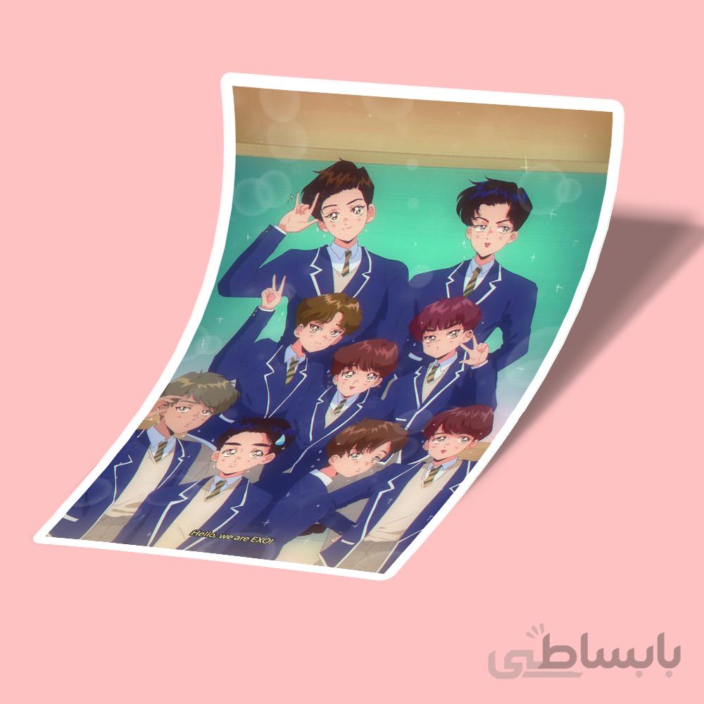 استیکر Knowing Bros EXO