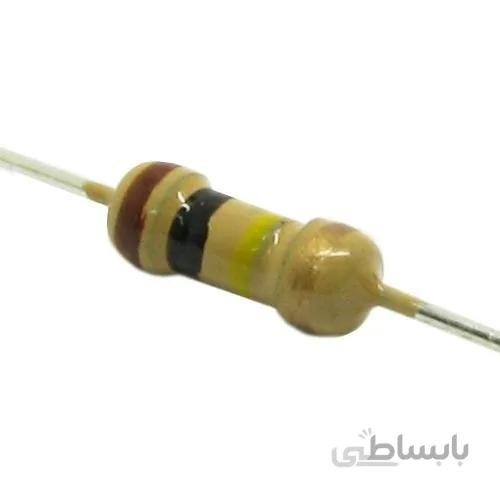 مقاومت 100 کیلو اهم 1/4 وات 5 درصد | 100K