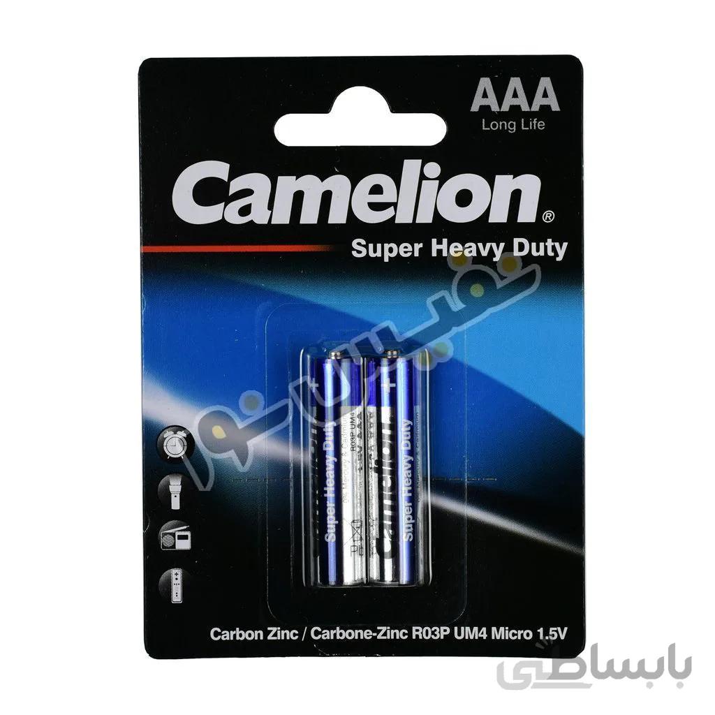 باتری نیم قلمی کملیون مدل Super Heavy Duty بسته 2 عددی