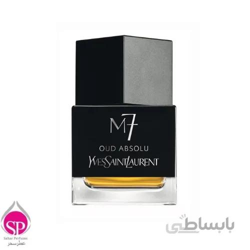 ادو تویلت مردانه ایو سن لوران مدل La Collection M7 Oud Absolu حجم 80 میلی لیتر