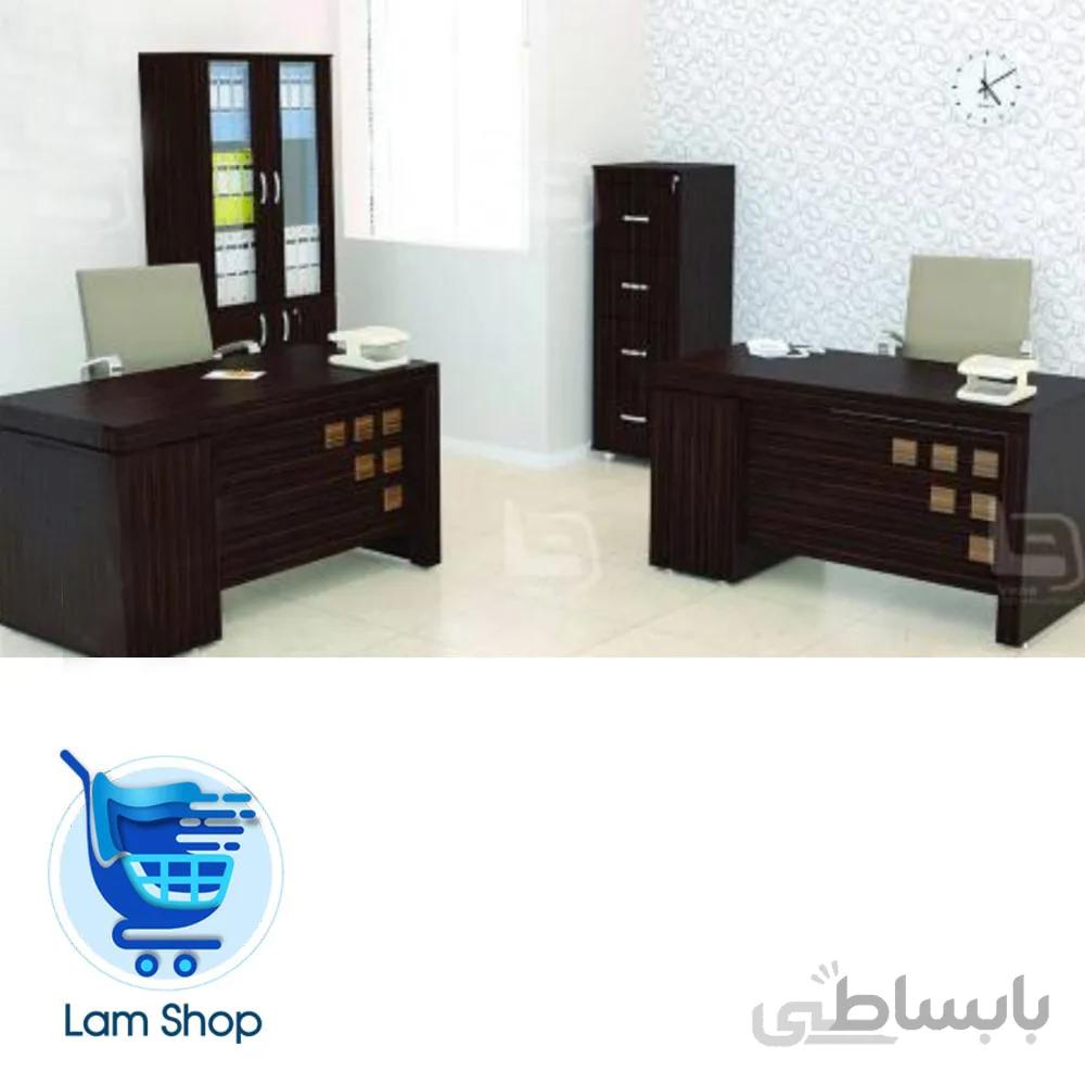 کتابخانه شیشه دار مدل N10 ونا