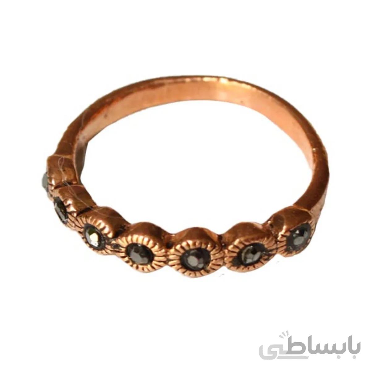 انگشتر مارگازیت حلقه تک ردیف کد JW273