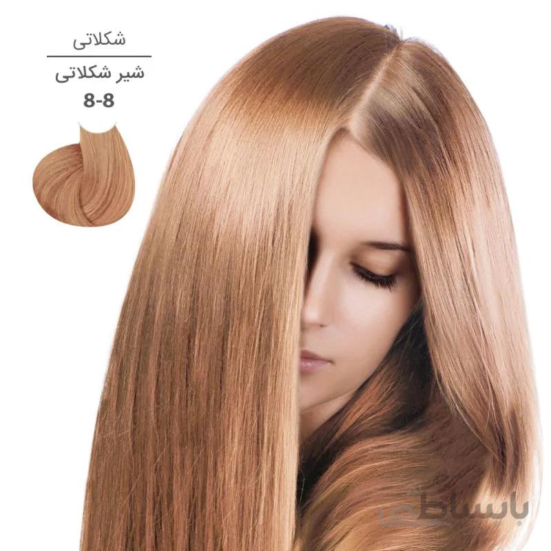 رنگ مو مارال طبیعی ۱۰۰ میل 8-8 (شیر شکلاتی)