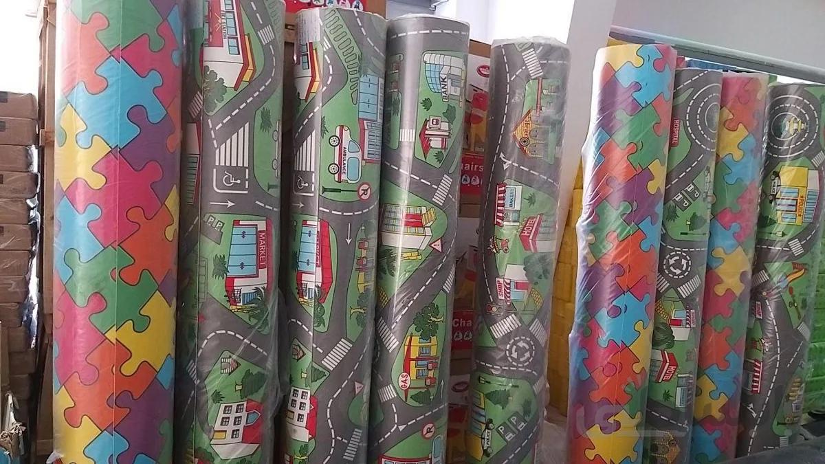 کفپوش رولی ترک طرح جاده