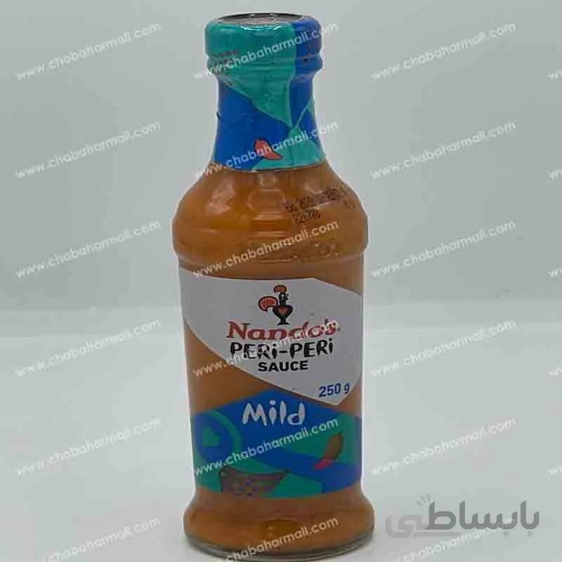 سس با طعم فلفل ملایم برند ناندوز nando s مدل Mild Sauce