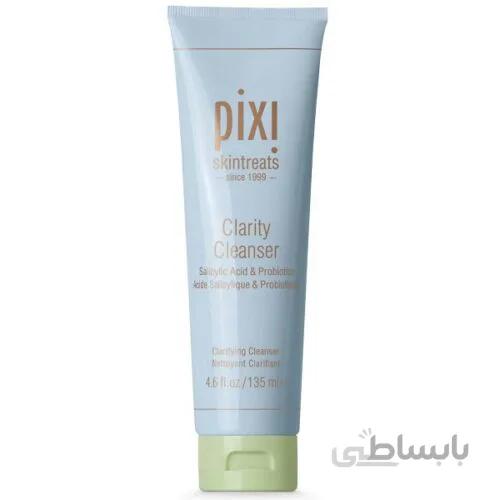 ژل شستشوی پیکسی Pixi مدل کلاریتی Clarity حجم ۱۳۵ میل | آبرسان و کوچک کننده منافذ پوست نرمال و چرب ا Pixi Clarity Cleanser 135ml
