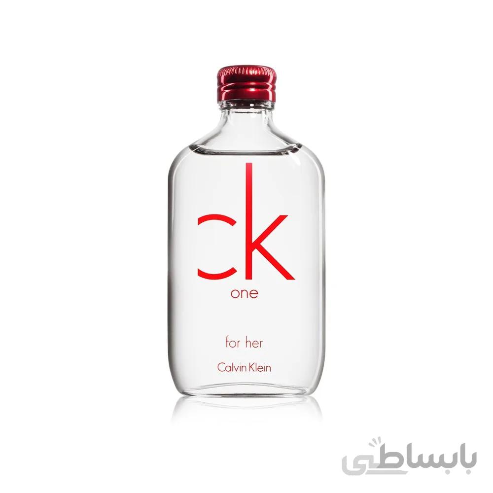 عطر ادکلن کلوین کلین سی کی مدل وان رد ادیشن زنانه Calvin Kelin CK One Red Edition
