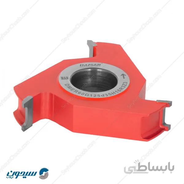 توپی لبه کانتر دامار مدل DMER60D125d35H16R3Z3