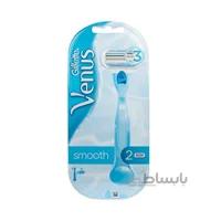 دسته خودتراش ژیلت ونوس Smooth با 2 تیغ یدکی