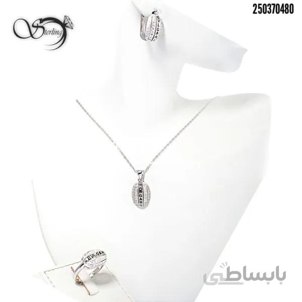 نیم ست نقره زنانه کد:۲۰۴۶