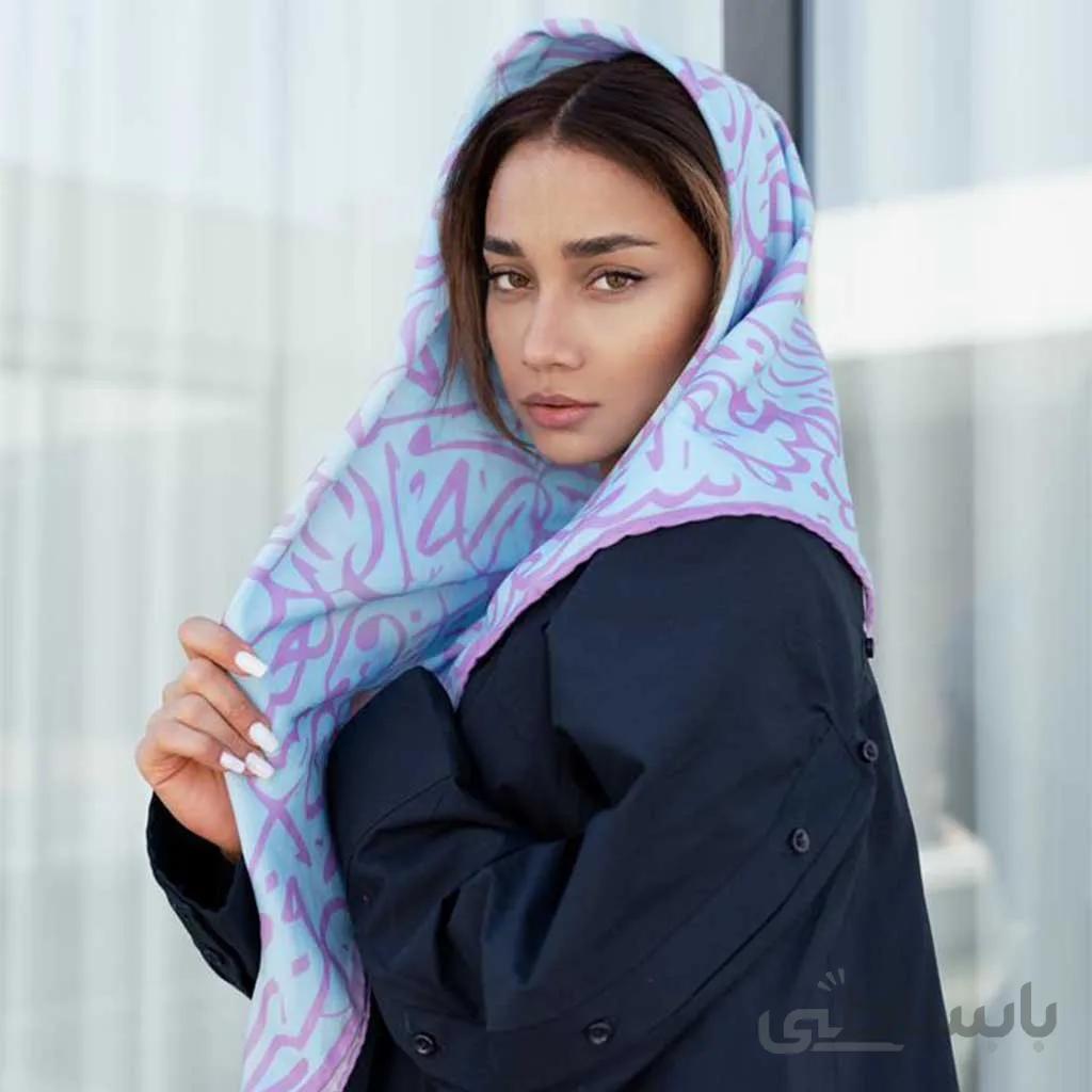 روسری طرح دار 02sarira