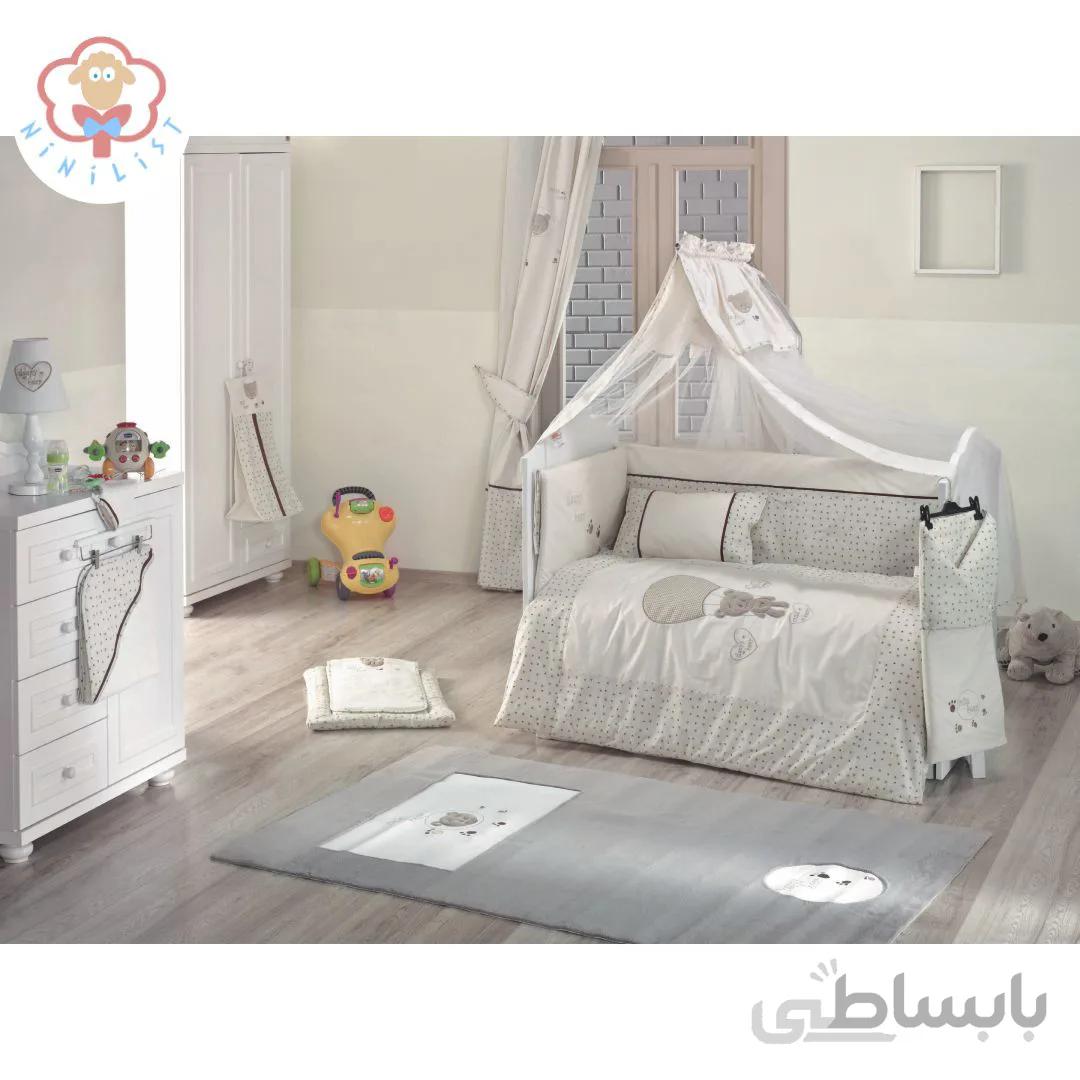 سرویس خواب Kidboo Cute Bear Beige کیدبو ۹ تکه