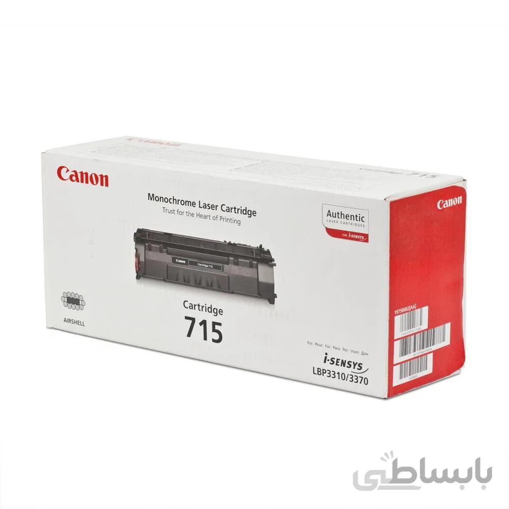 کارتریج تونر مشکی کانن مدل 715 (طرح اصلی)
