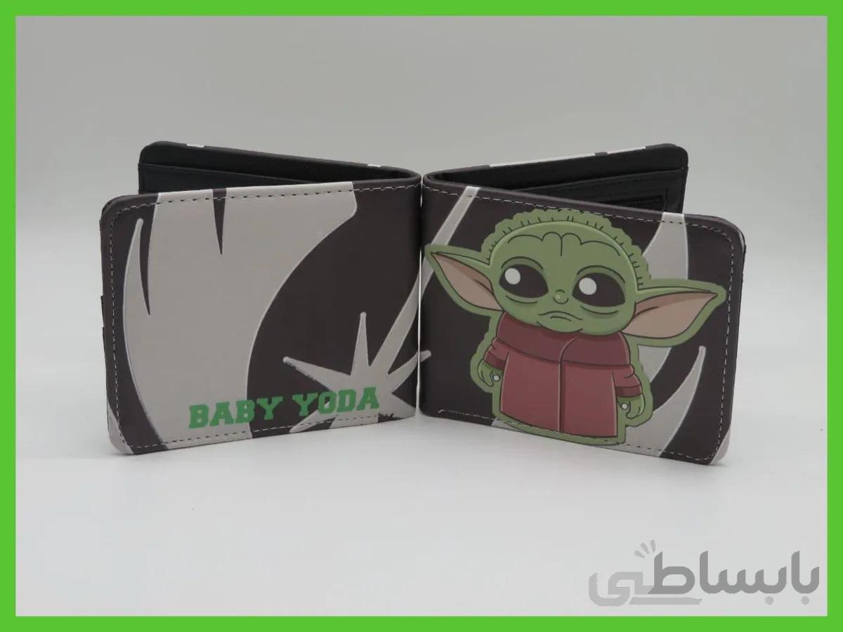 کیف پول طرح Baby Yoda مدل سوم