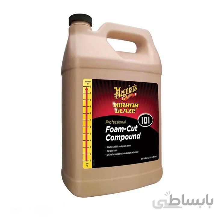 پولیش بسیار زبر چهار لیتری 101مگوایرز Meguiars M101 Foam Cut Compound