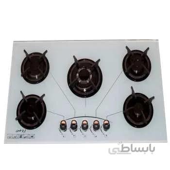 اجاق گاز صفحه ای ارج خزر مدل faa-5