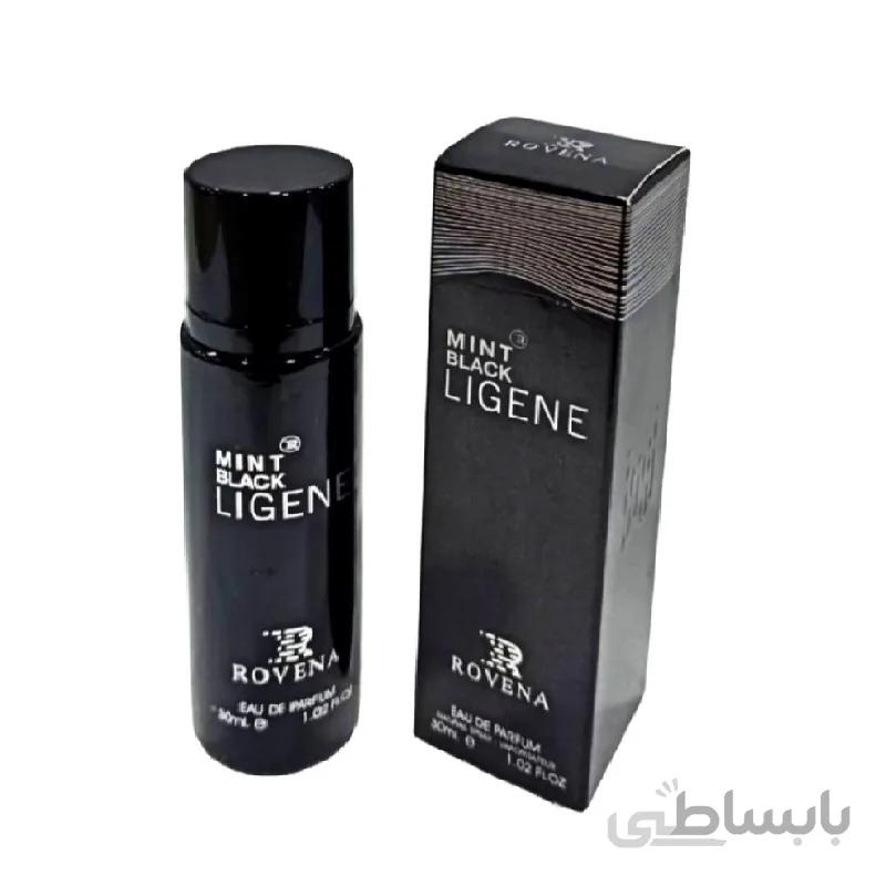 ادکلن مردانه روونا مدل MINT BLACK LIGENE حجم 30 میلی لیتر