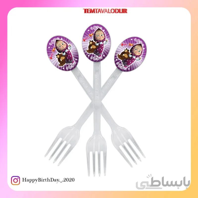 تم میشا و ماشا چنگال