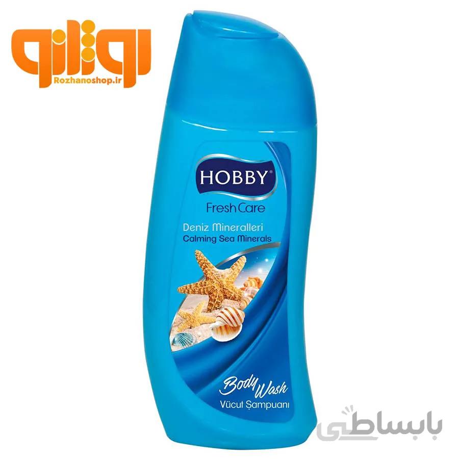 شامپو بدن هوبی حاوی مواد معدنی