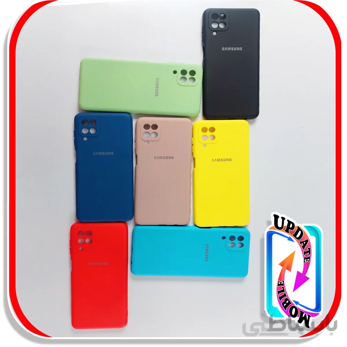 قاب سلیکونی مناسب برای گوشی سامسونگ A22 4g ابی روشن