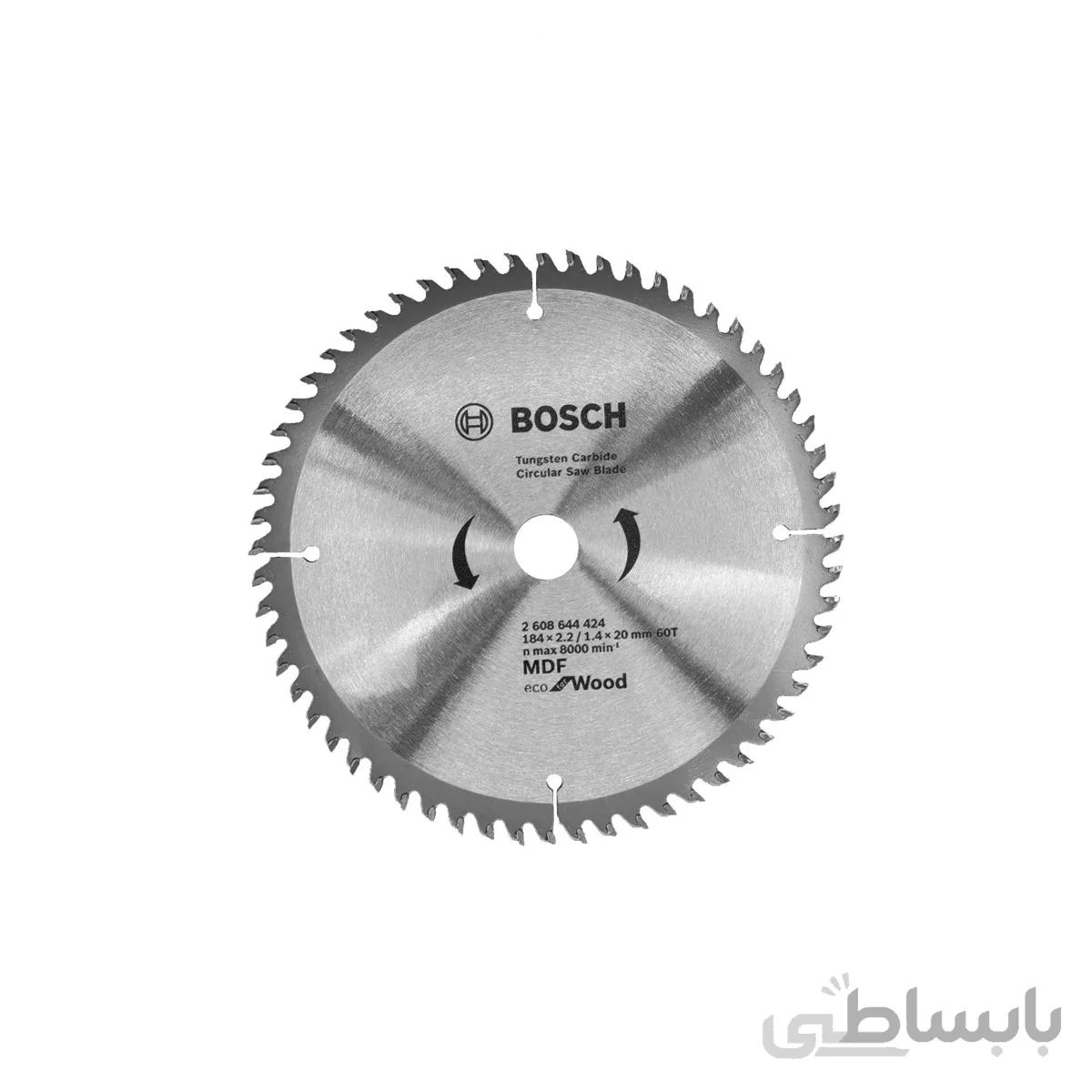 صفحه برش الماسه چوب بوش BOSCH_184mm