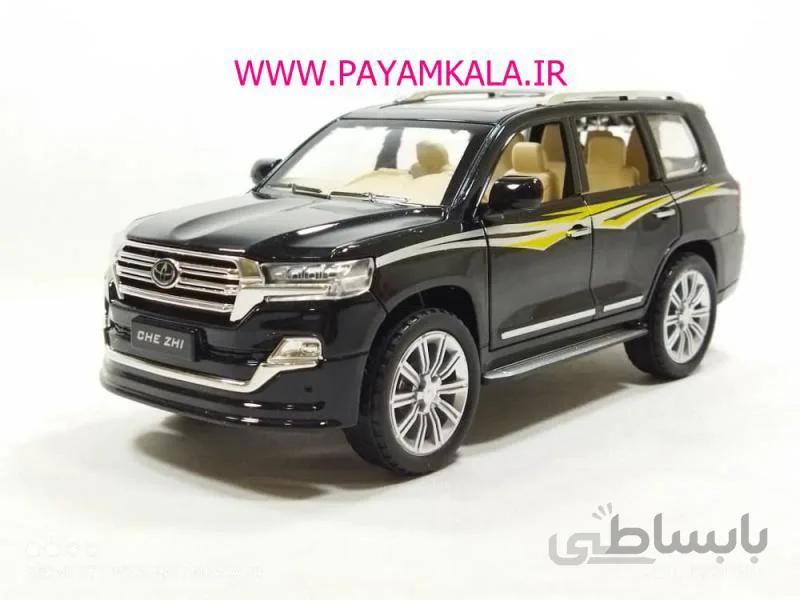 ماکت تویوتا لندکروز (TOYOTA V8 CHEZHI)(CZ123A) مشکی
