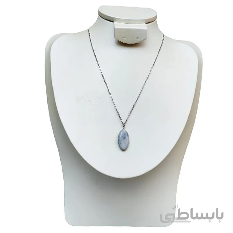 گردنبند نقره زنانه مدل سیم