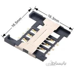 SimCard Push Pull 6 Pin SIMSR1 | 00