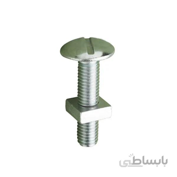پیچ و مهره آلومینیوم مدل BPM1/4-32 بسته 30 عدد