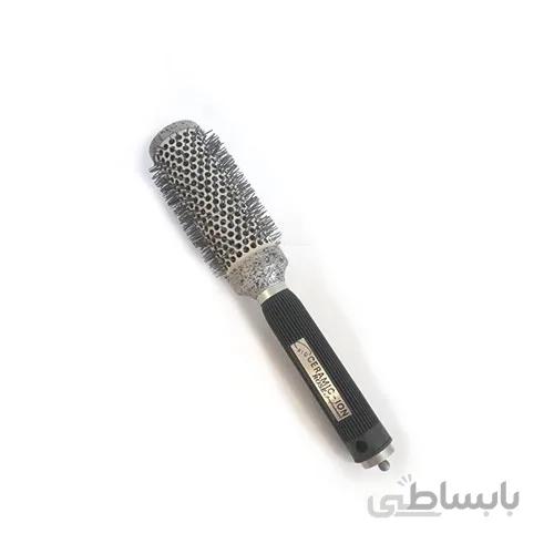 برس گرد سرامیکی رز با پین پلاستیکی سایز متوسط کد BK 32