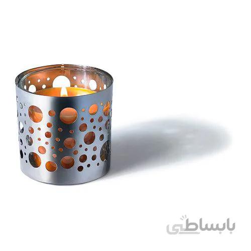 شمعدان دکوراتیو استیل vackert